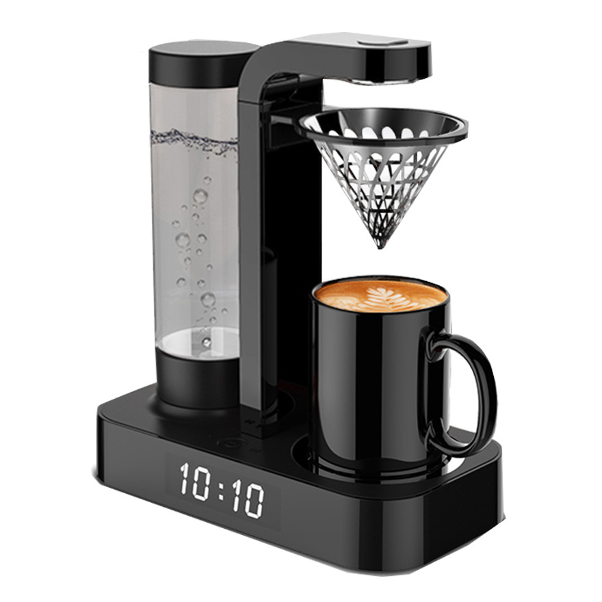 Antronic Unique design GS/CE/CB/ETL/CCC/ERP Auto-off with LED digital clock function Time Coffee Maker