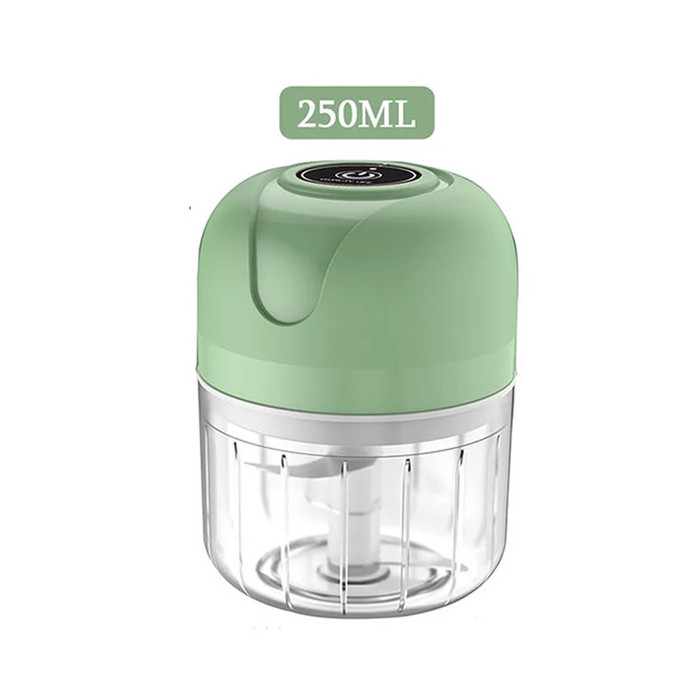 USB Charging Garlic Chopper 250ML Electric Garlic Tamper Vegetable Crusher Food Chopper