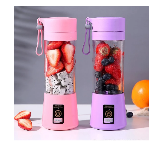 380ML Hot selling Mini USB Blender Portable Blender Fruit Juicer For Household