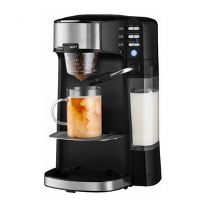 Antronic New Hot Selling Multifunction 3 In 1 Coffee Maker Machine Coffee, Tea,  Milk Foam