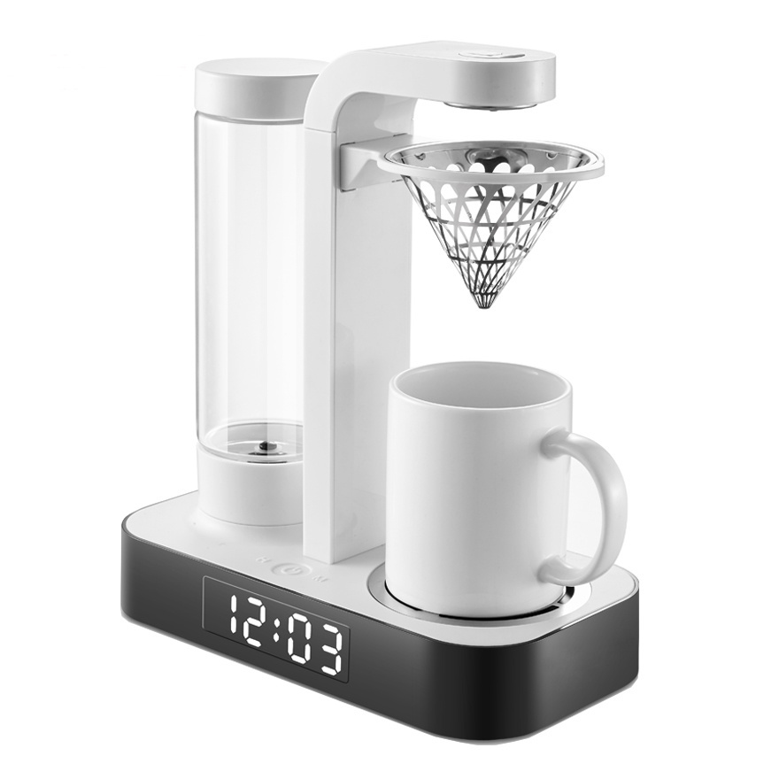 Antronic Unique design GS/CE/CB/ETL/CCC/ERP Auto-off with LED digital clock function Time Coffee Maker