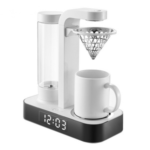 Antronic Unique design GS/CE/CB/ETL/CCC/ERP Auto-off with LED digital clock function Time Coffee Maker