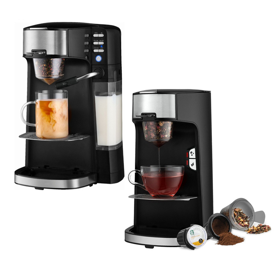 Antronic New Hot Selling Multifunction 3 In 1 Coffee Maker Machine Coffee, Tea,  Milk Foam