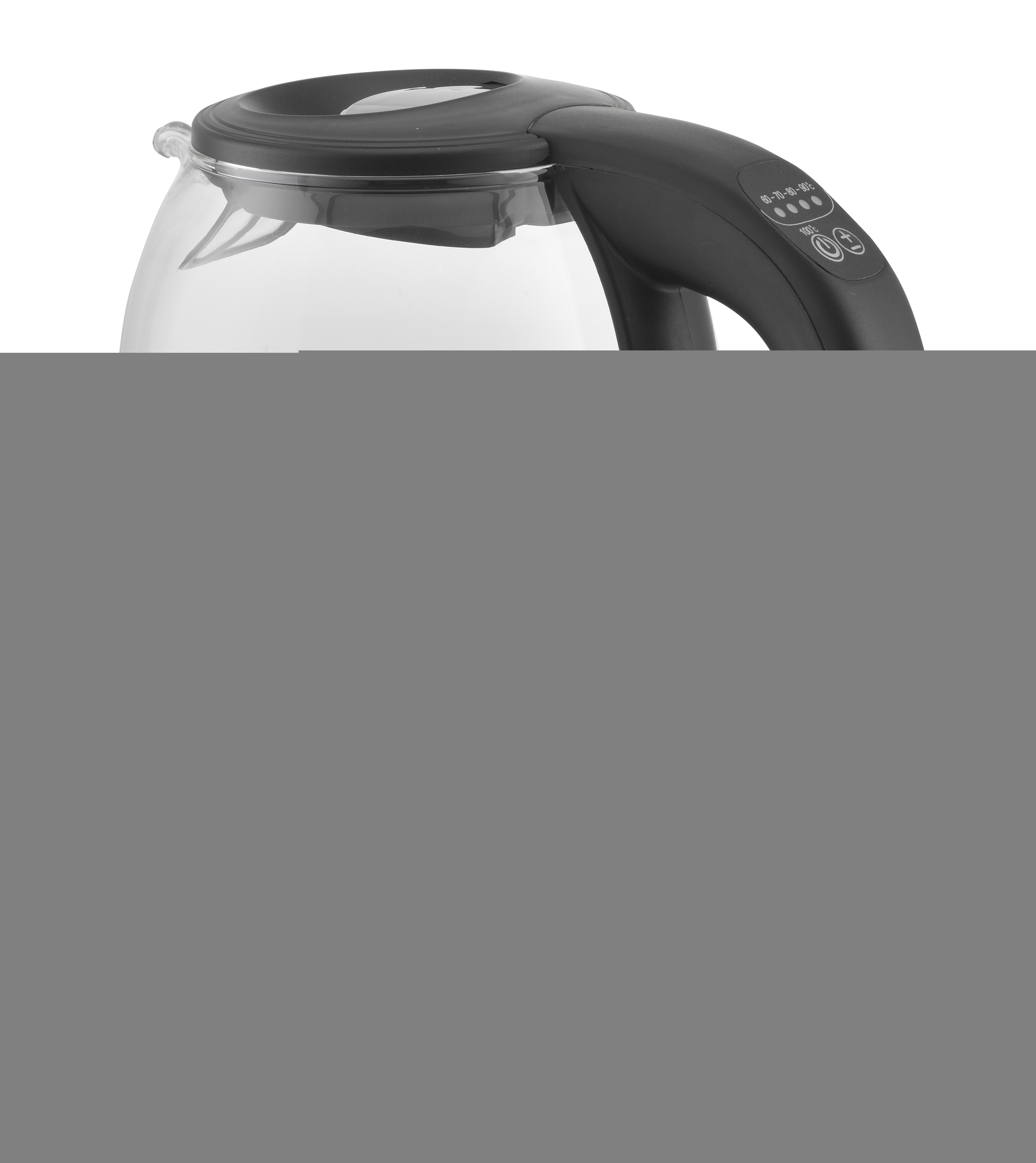 Temperature Control 1.7L Kitchen Appliances Glass Kettle Keep Warm Water Kettle