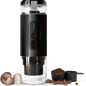 Portable Mini Coffee Maker 2 in 1 function Wireless Espresso Coffee Machine with heating