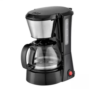 1.2L Household Electric Coffee Machine 6-8 Cups Drip Coffee Maker With Glass Jar