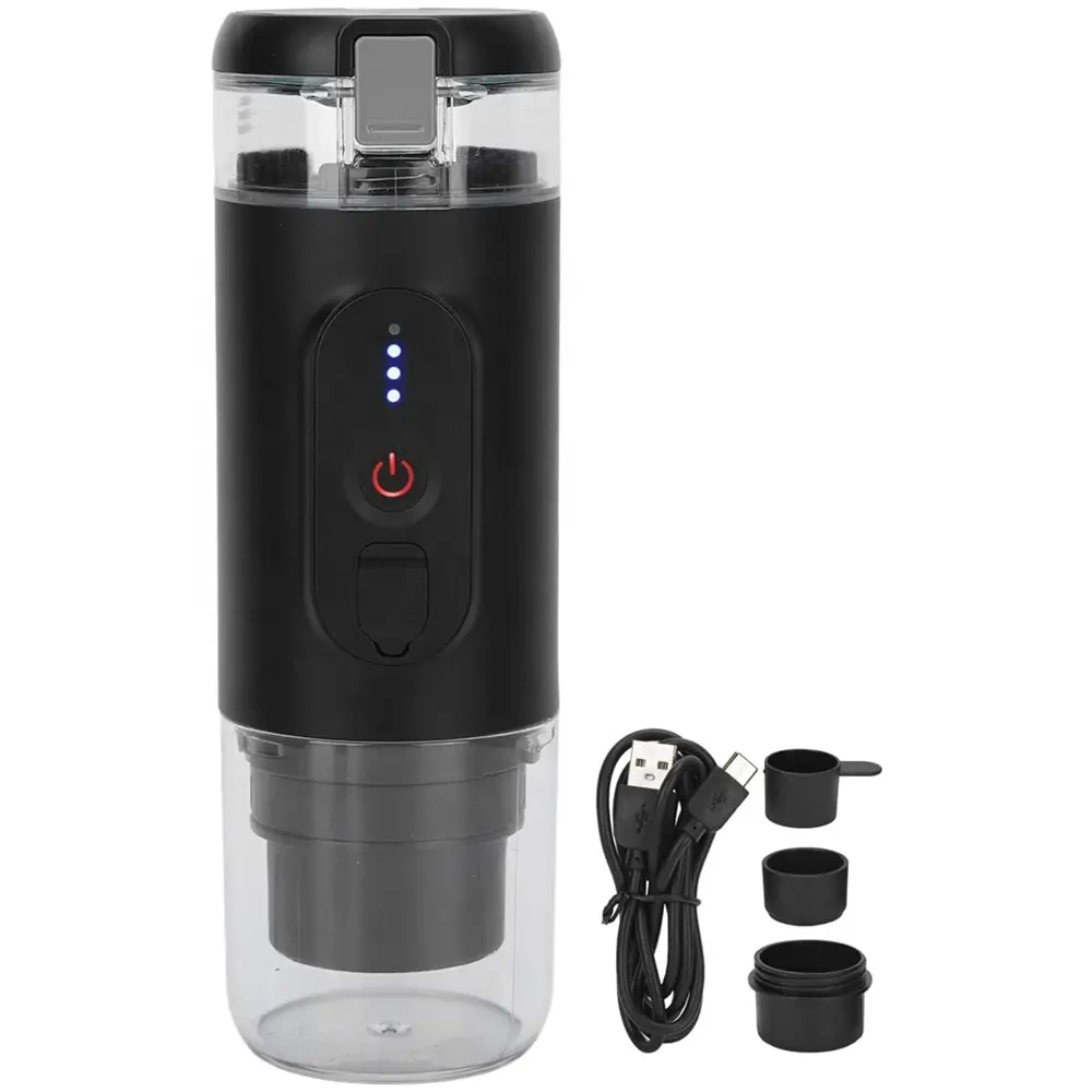 Portable Mini Coffee Maker 2 in 1 function Wireless Espresso Coffee Machine with heating