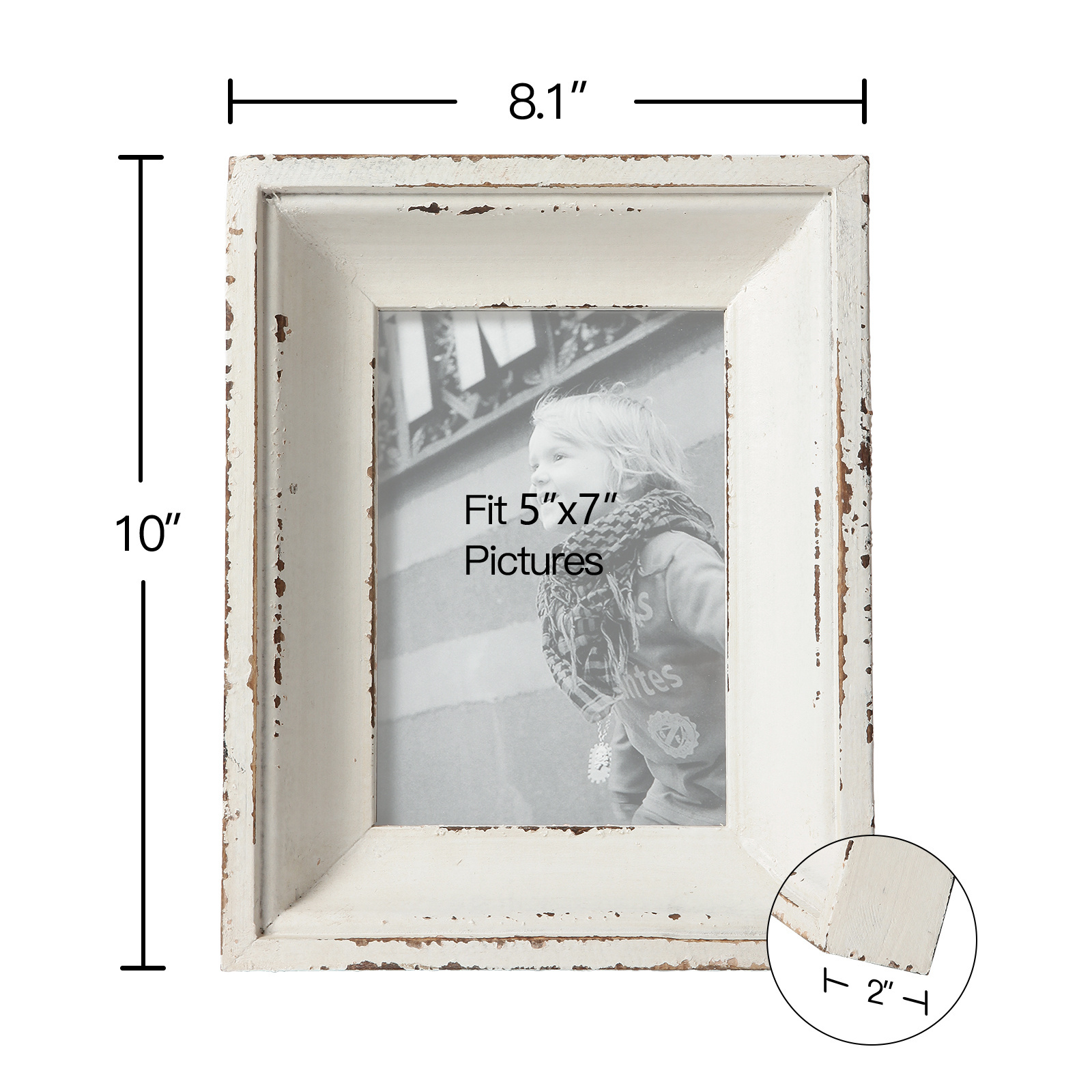 China Factory Retro Art Frames Wooden 3D Shadow Box Frame Classic Picture Photo Frame