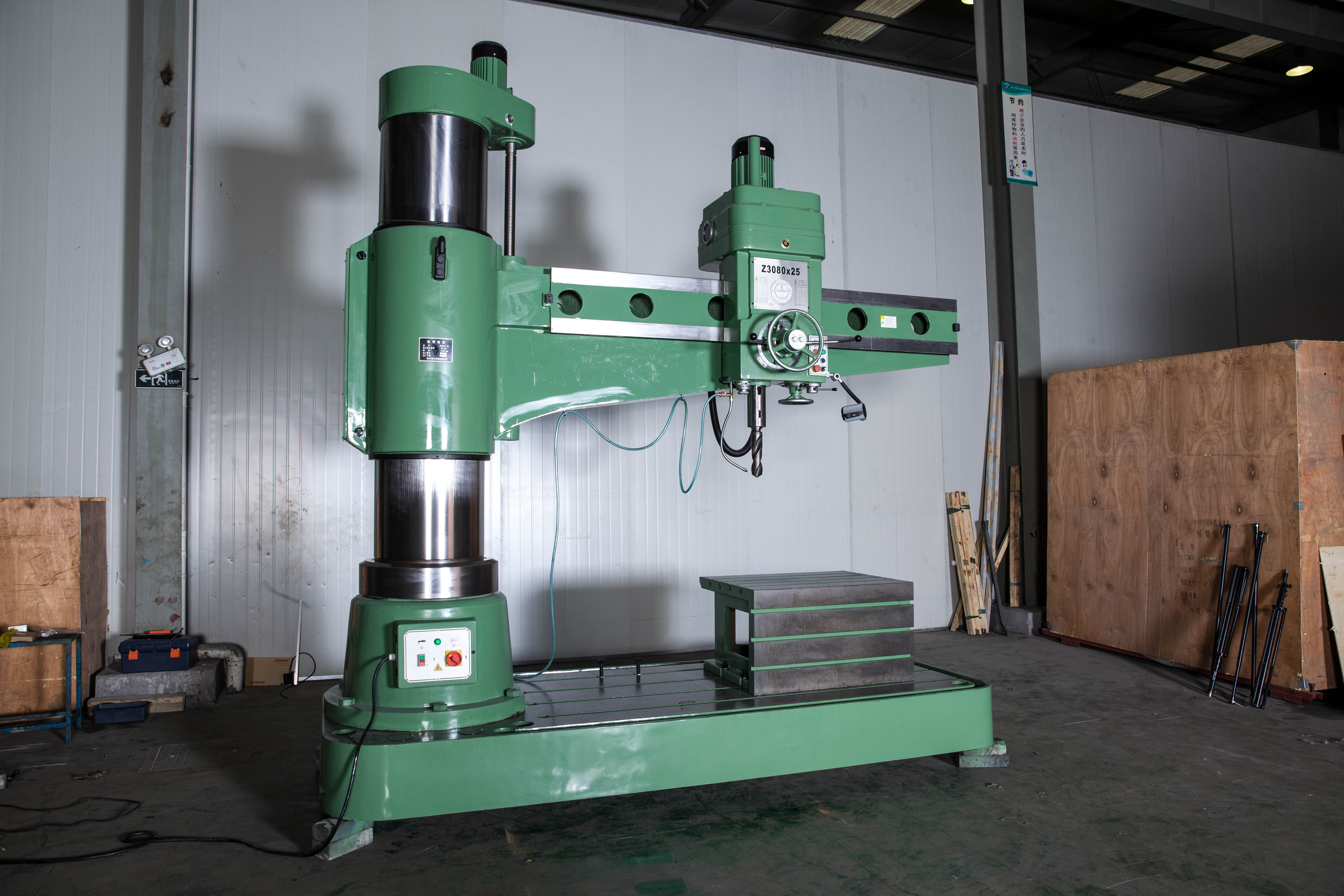 Radial Arm Drill Press Z3080x25 Vertical drilling machine ANTISHICNC tapping machine cheaper hydraulic radial drilling machine