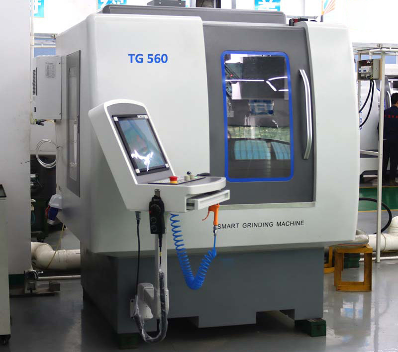 5-Axis CNC Tool Grinding Machine TG560 produce and sharpen all kinds of milling cutters, drilling and forming tools