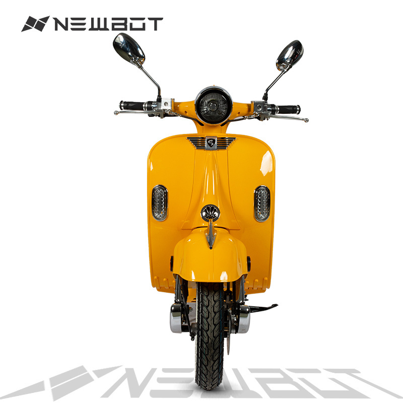 Newbot EEC 4500W 72V 51Ah Yellow Lithium Battery Adult electric moped electric scooter electric motorcycle factory direct sale