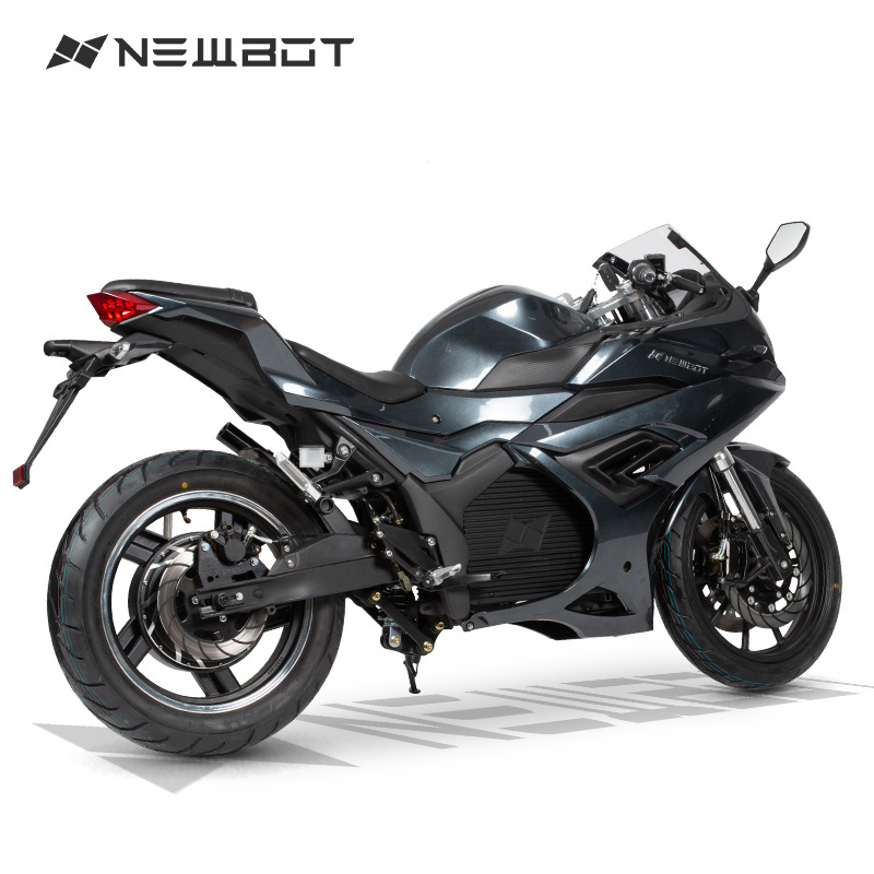 Newbot  EEC Storm S 8000W 72V 102Ah 150km/h Gray High Speed Racing Electric Motorcycle ABS Quick Charging Long Range