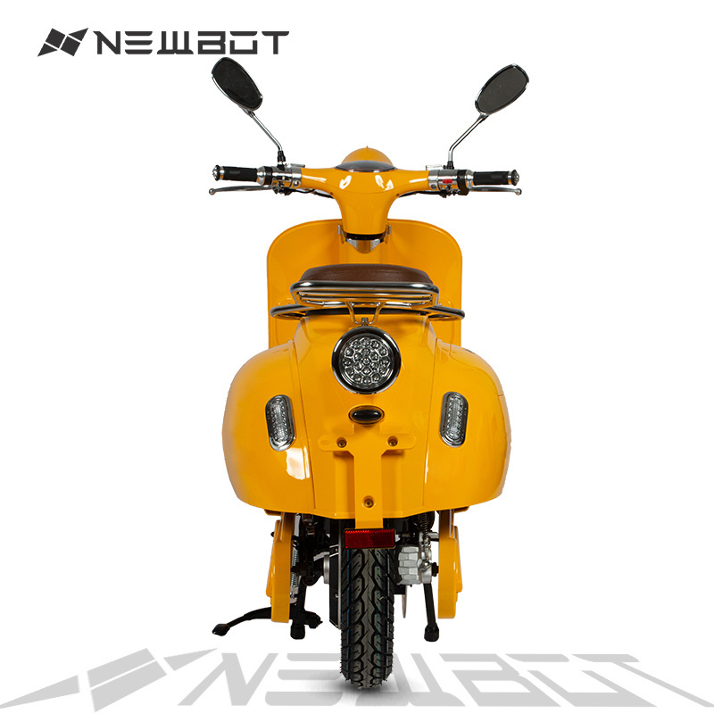 Newbot EEC 4500W 72V 51Ah Yellow Lithium Battery Adult electric moped electric scooter electric motorcycle factory direct sale