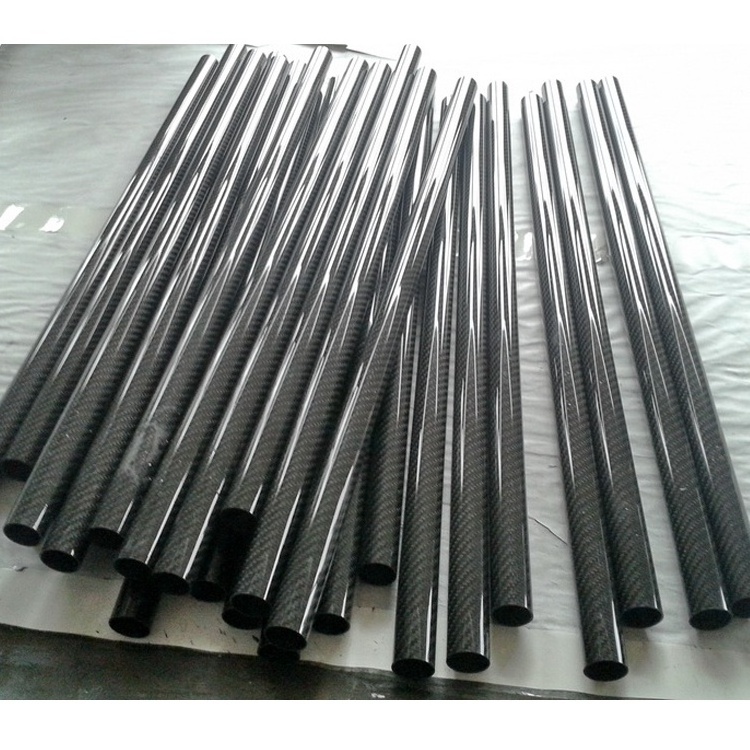 OD23*21*1000mm factory 3k Carbon fiber tube washer for bike, 3k carbon fiber bike frame tube