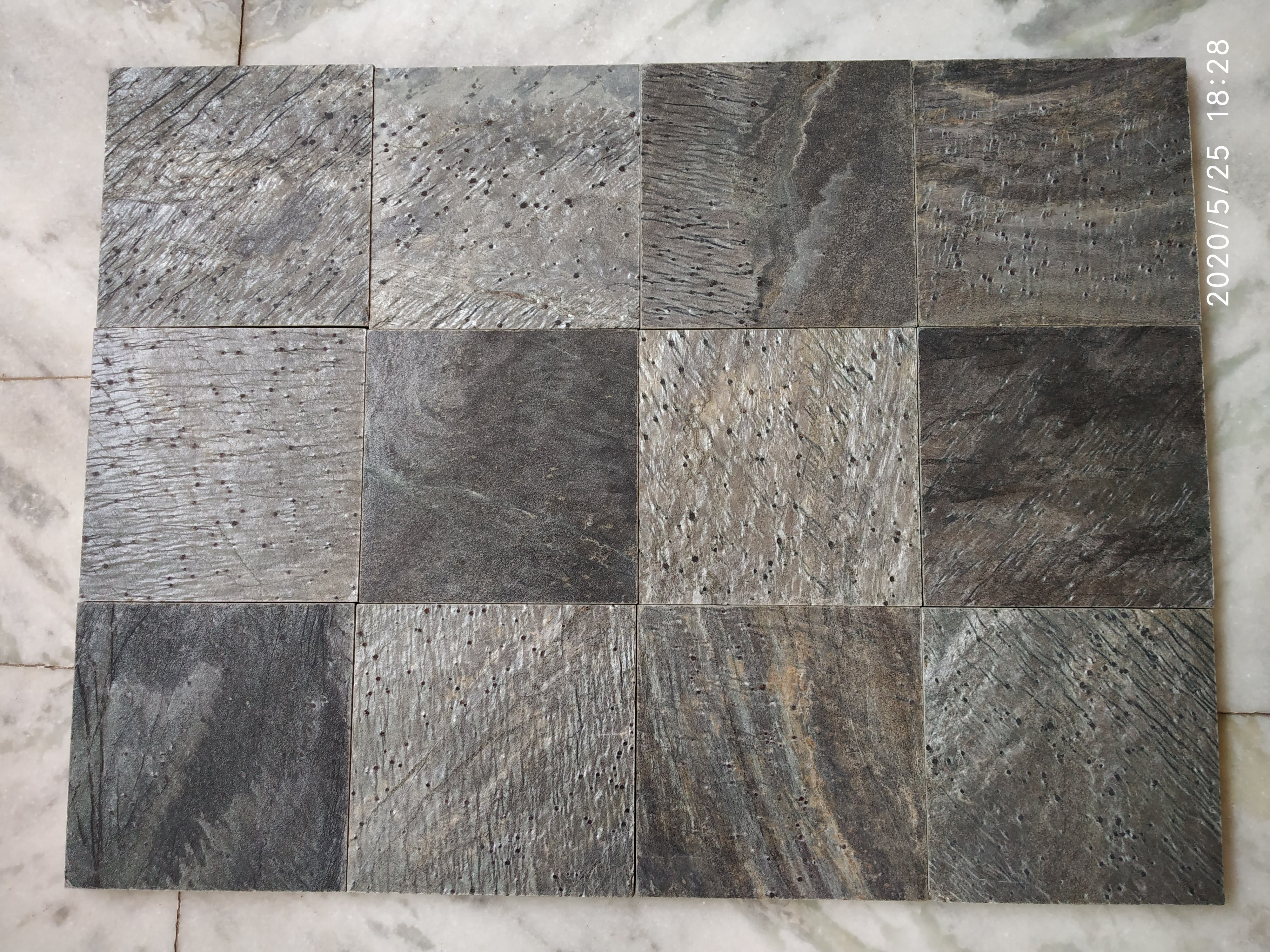 2023 Best Slate Stone Tiles Gold Green Slatestone  For Sale