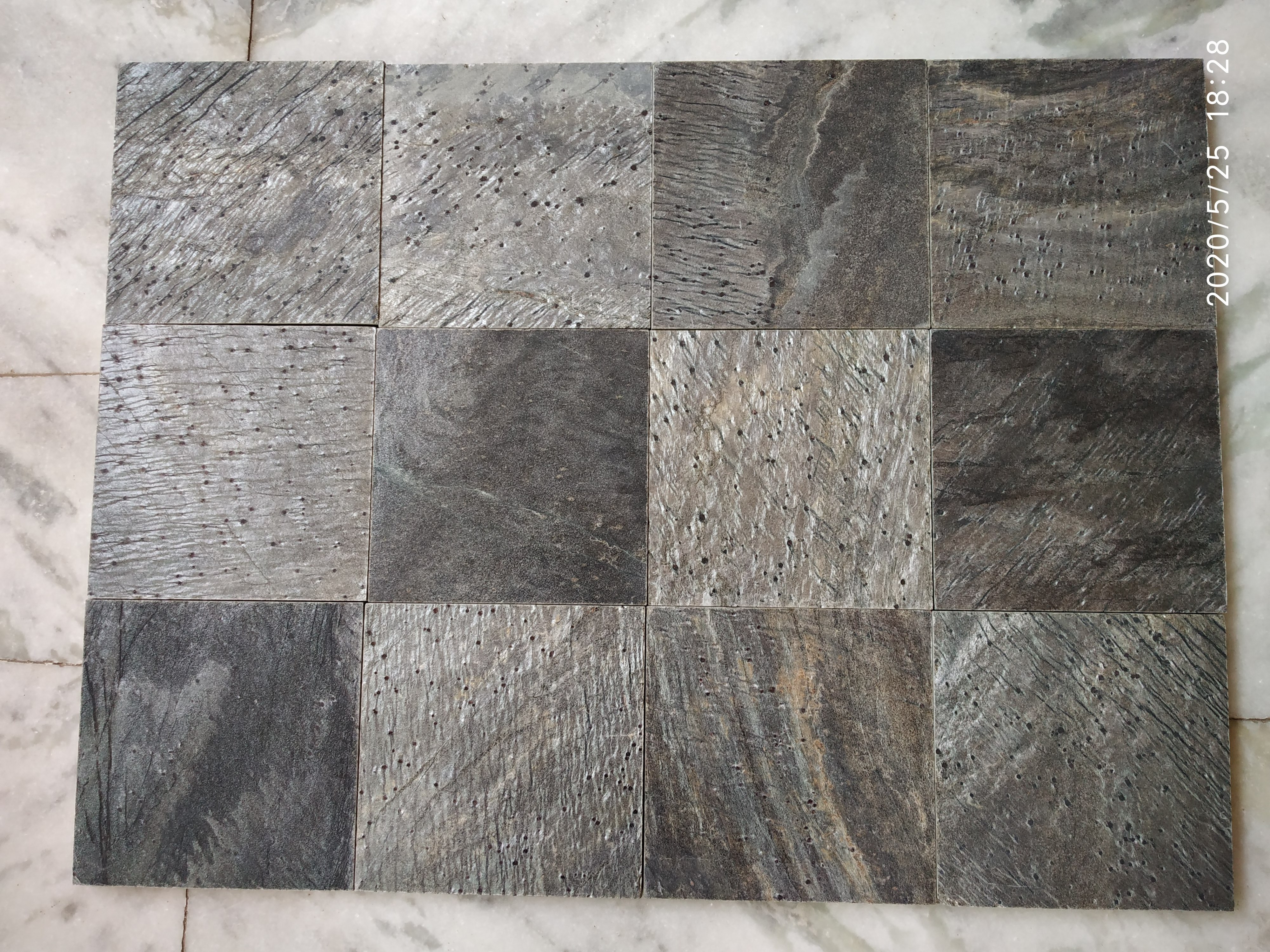 2023 Best Slate Stone Tiles Gold Green Slatestone  For Sale