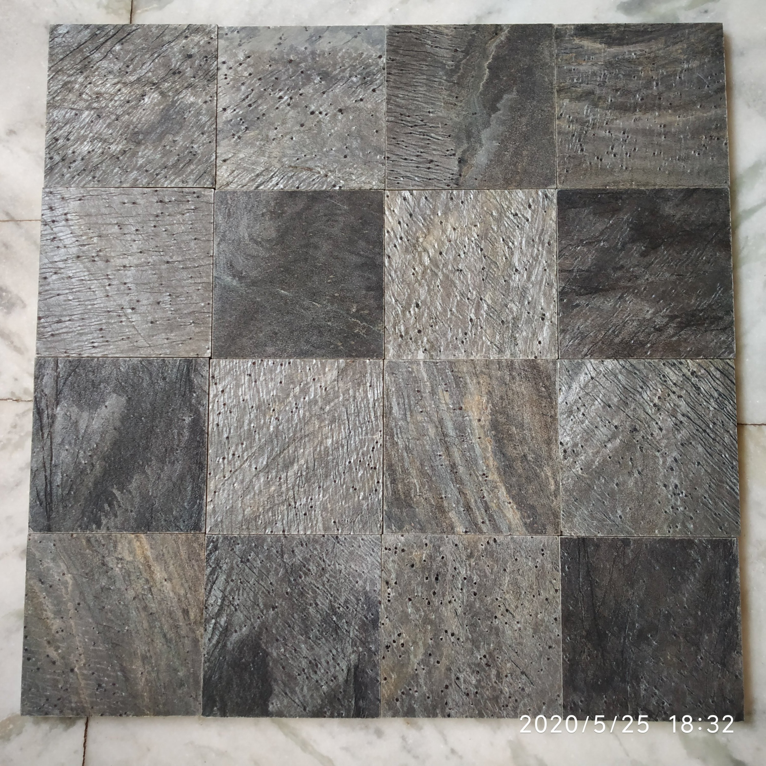 2023 Best Slate Stone Tiles Gold Green Slatestone  For Sale