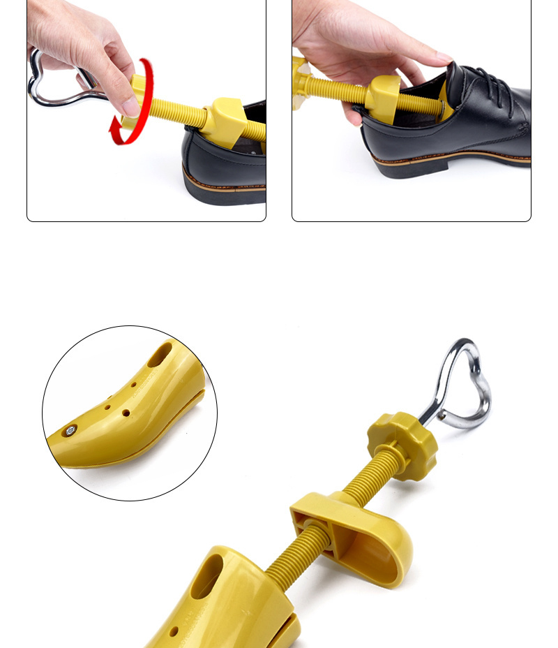 New Adjustable Shoe Expander Adjustable Stretcher Men's and Women's Shoe Rack Plastic