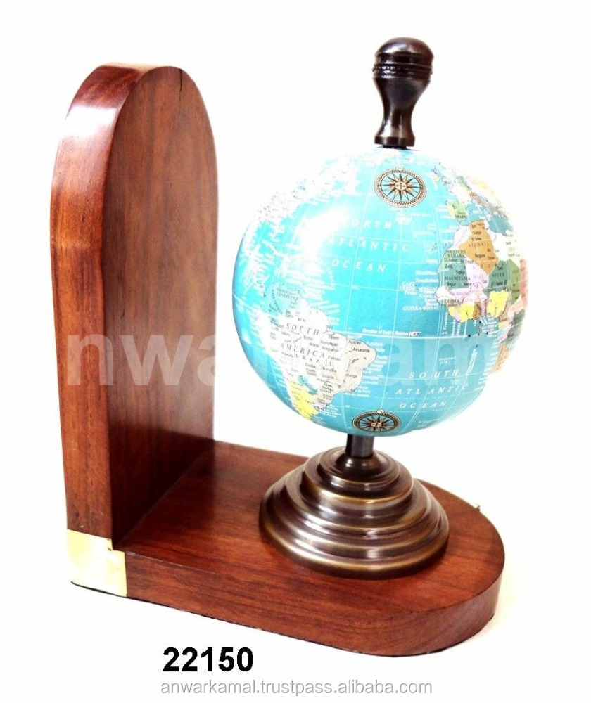 High Quality Modern Luxury Modern Design Decorative Globe Bookends