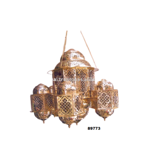 Moroccan Lamp Ceiling Lights Golden Oriental Style Vintage Pendant Lantern Light Arabian Home Decoration