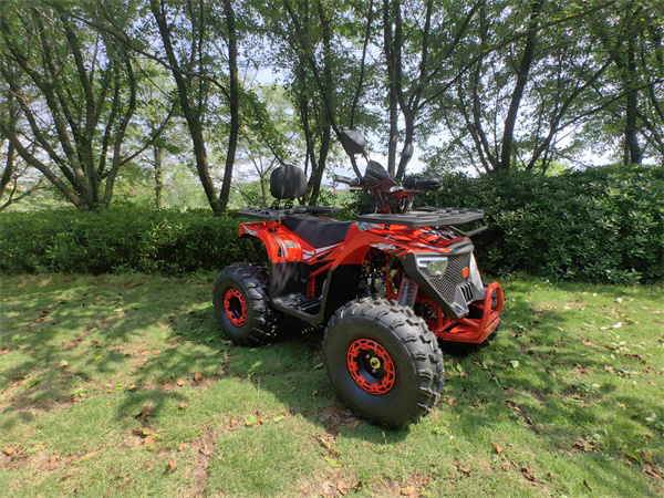 Kids gas powered mini 4 wheeler 125cc atv engine 4x4 with reverse gear