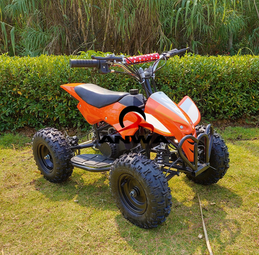 kids mini gas powered atv 50cc quad atv 4 wheeler quad bike 49cc