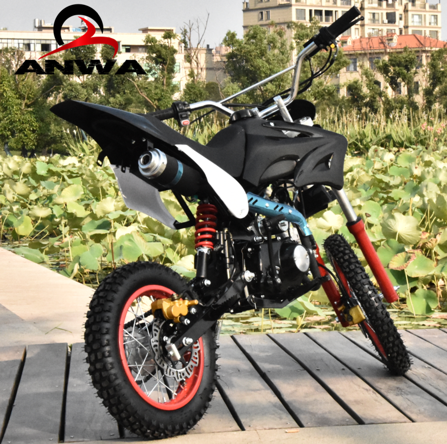 4 Stroke Dirtbike Motor 125cc Off Road Kids Gas Electric Start Chinese Made Cheap Mini Dirt Bikes For 14 Year Old