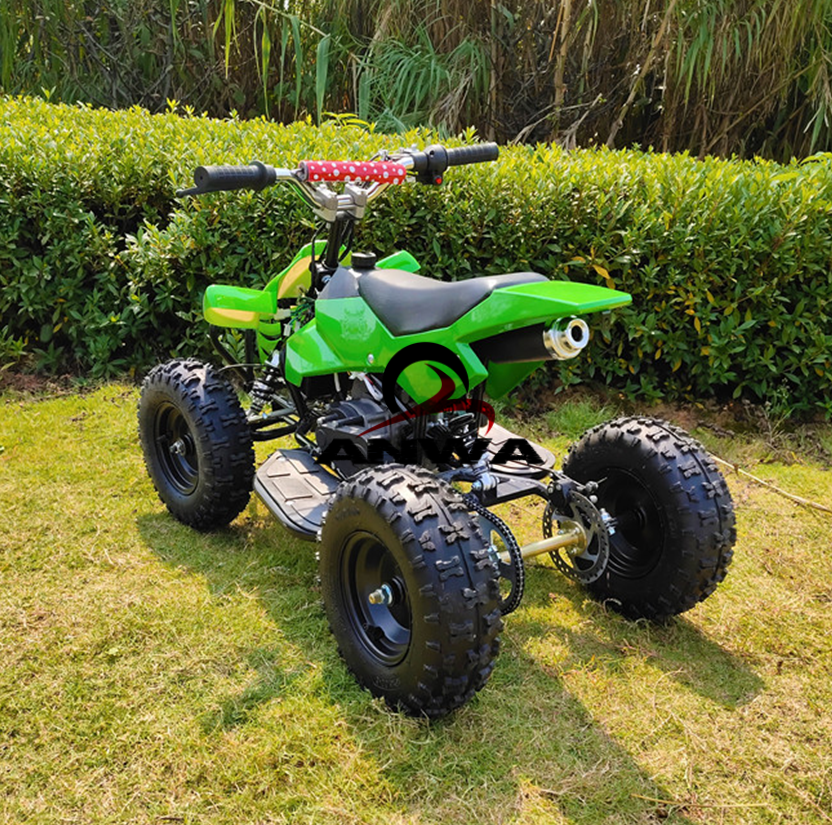 kids mini gas powered atv 50cc quad atv 4 wheeler quad bike 49cc