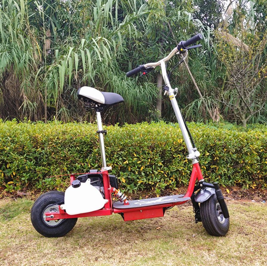 newly 4 stroke cheap mini gas scooter 49cc/gas skateboard 50cc