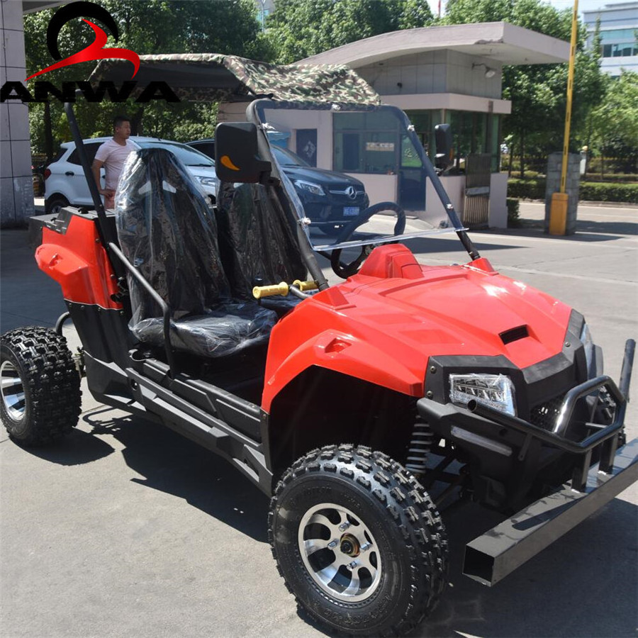 China Dune Buggy 2 Seats Side By Side Chain Drive Quad Bike Mini Kids ATV UTV Children Utility Vehicle 200CC with CE