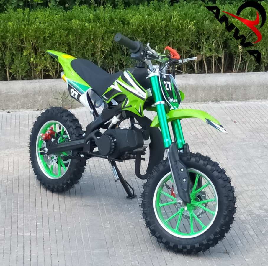 Gas Powered Kids Motorcycle 49CC Mini Dirt Bike Cross Motor