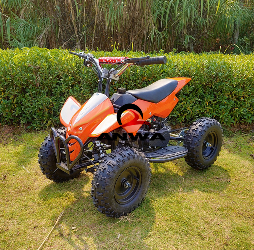 kids mini gas powered atv 50cc quad atv 4 wheeler quad bike 49cc