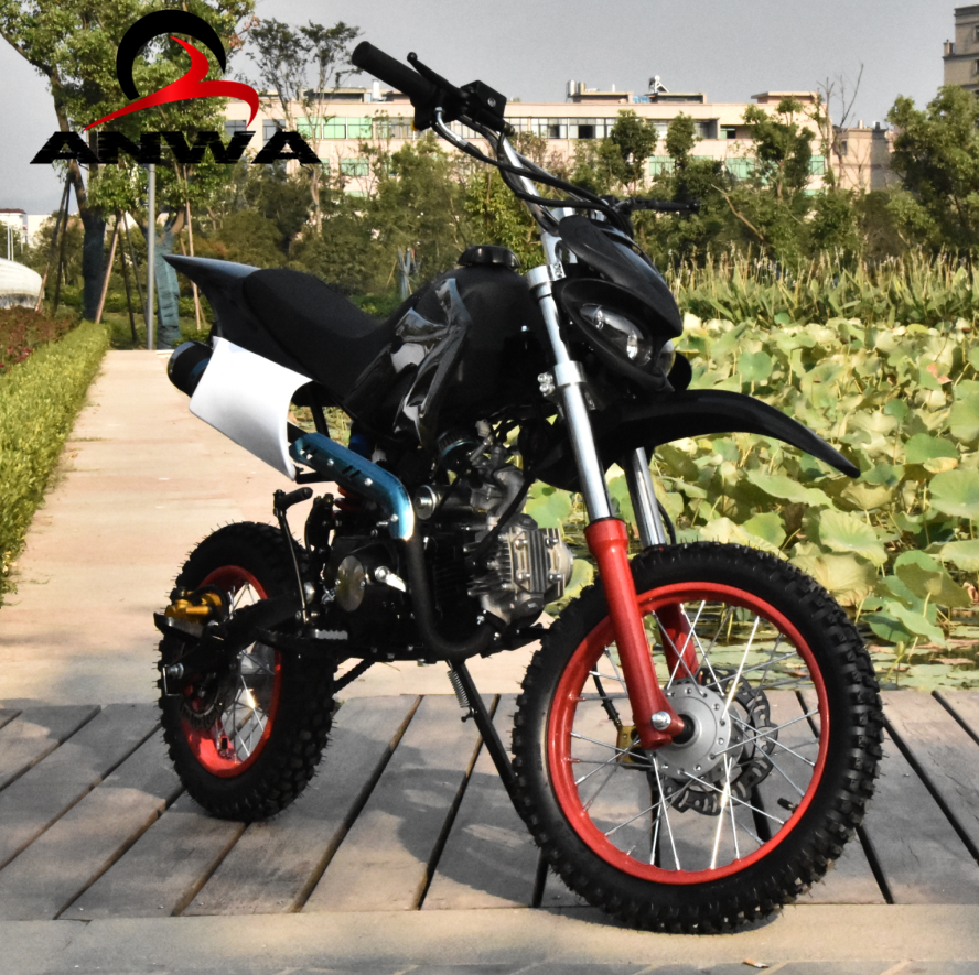 4 Stroke Dirtbike Motor 125cc Off Road Kids Gas Electric Start Chinese Made Cheap Mini Dirt Bikes For 14 Year Old