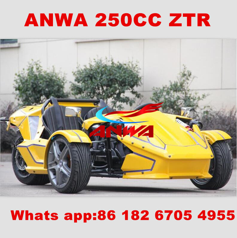 Professional manufacturer Trike Roadster ZTR 250cc trike 300cc trike scooter three wheel bicycle for adults