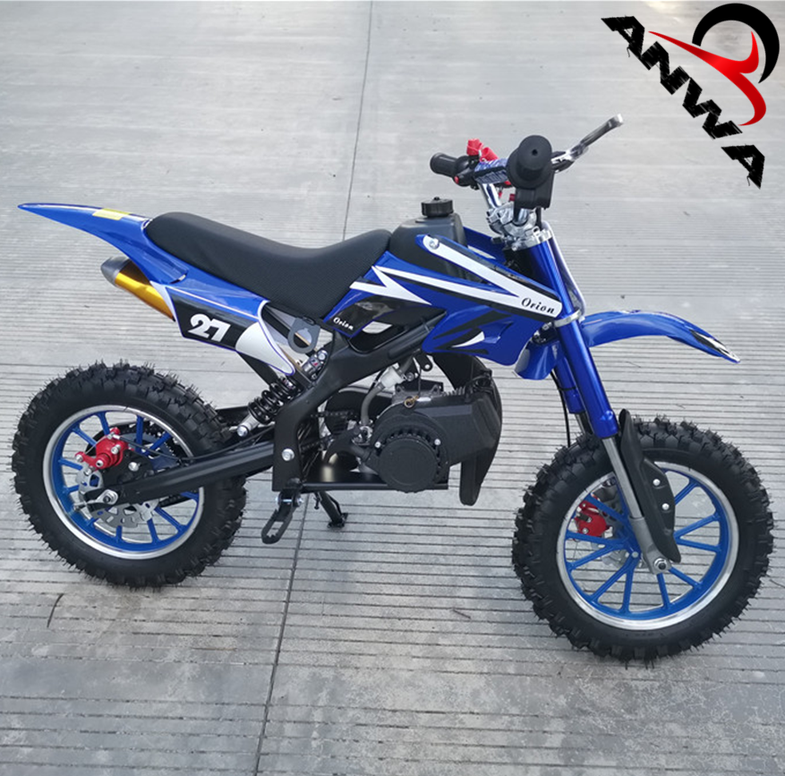 Gas Powered Kids Motorcycle 49CC Mini Dirt Bike Cross Motor