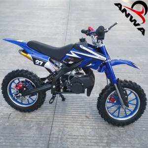 Gas Powered Kids Motorcycle 49CC Mini Dirt Bike Cross Motor