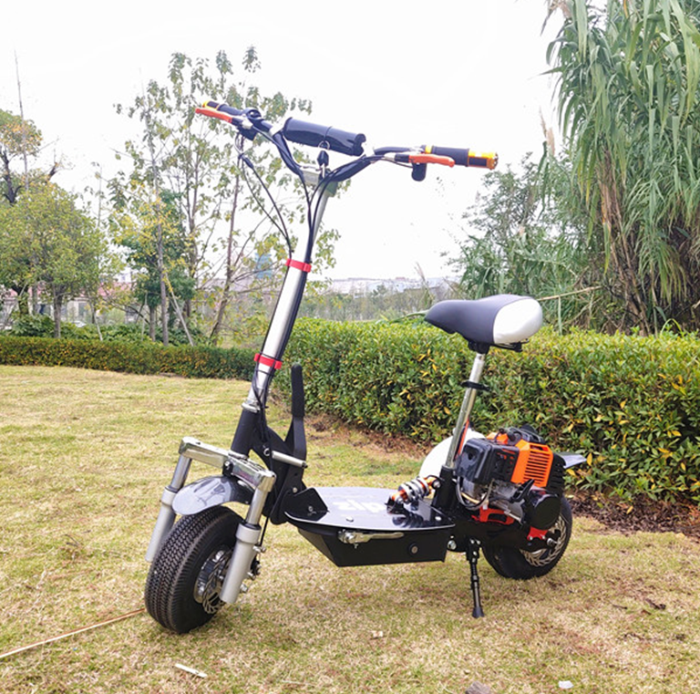 2017 newly 49cc CE approved gas skateboard gas scooter stand up