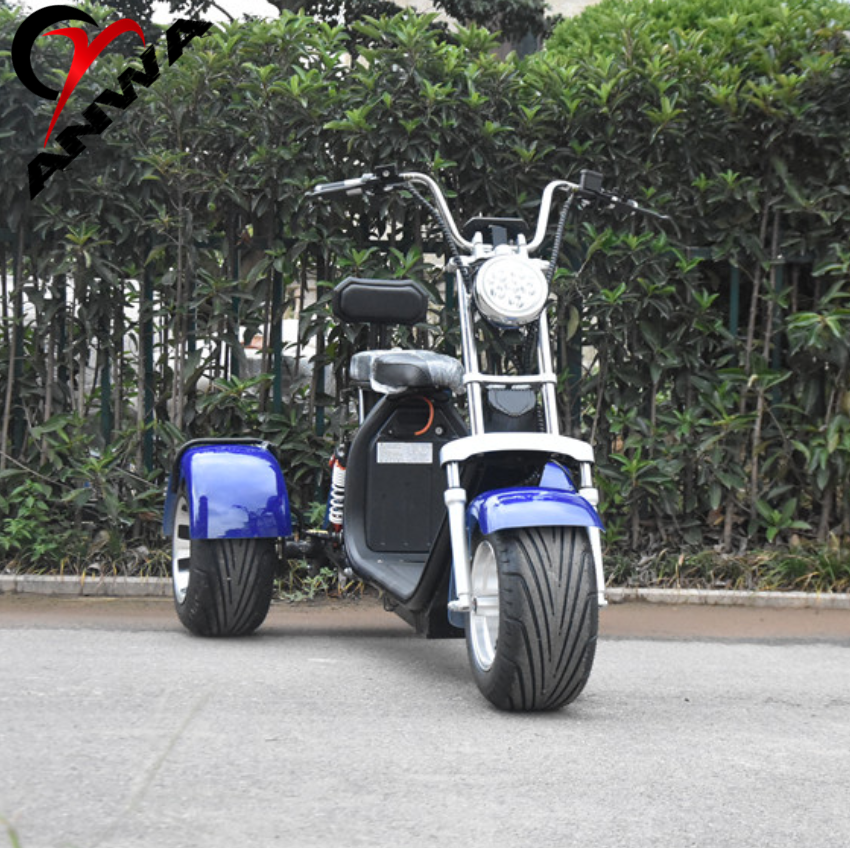 Promotion Citycoco 1500W Electric Scooter With Seats Fat Tire Adult citycoco tricycle Mobility E-Bike Spare Parts