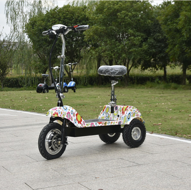 500W Zappy Electric Tirke Three Wheels Electric Scooter With Seat