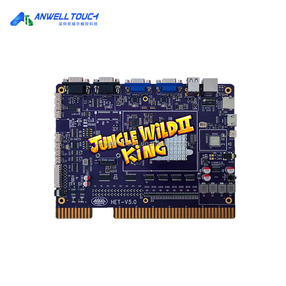 HET Jungle Wild II King game pcb board