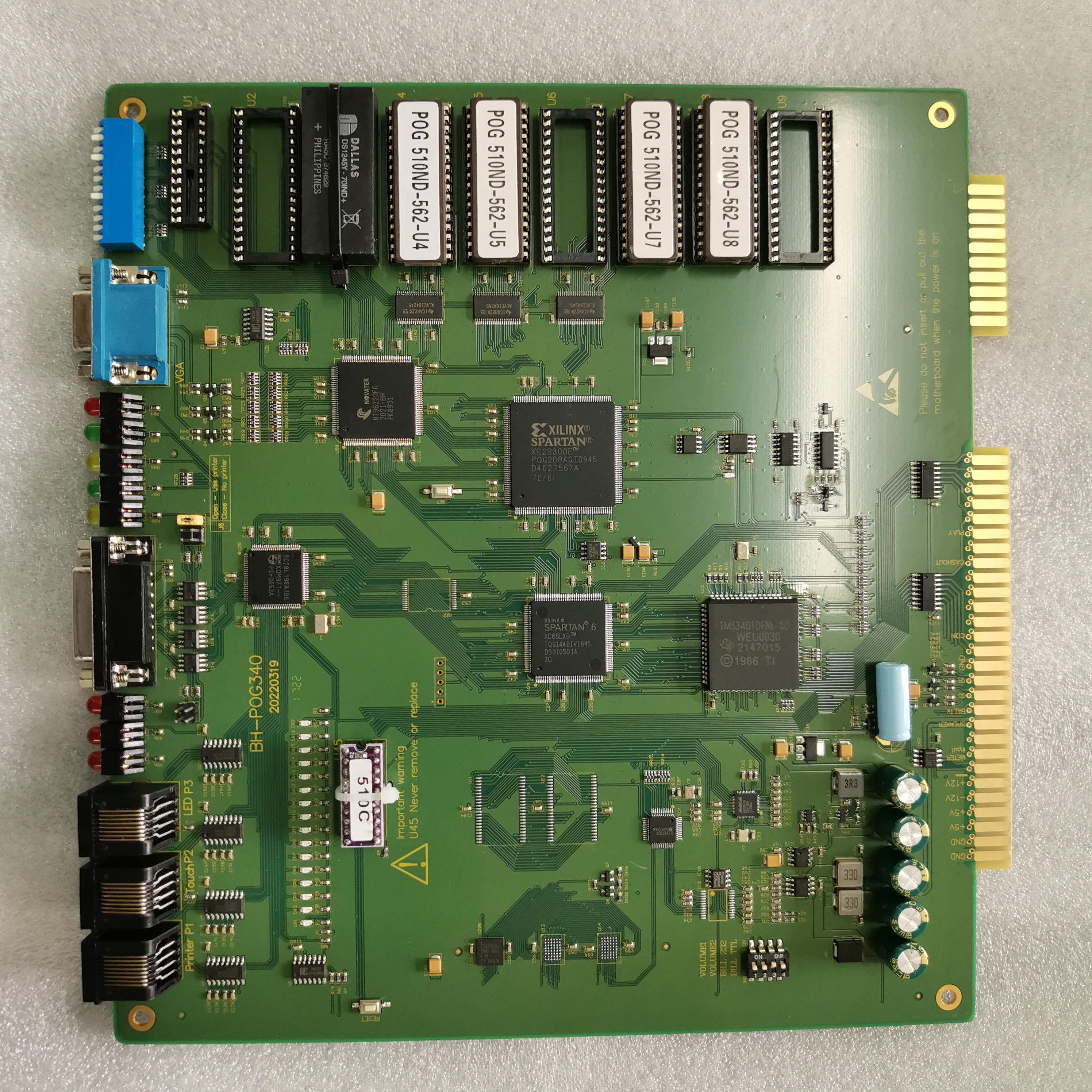 Stock T340+ POT O GOLD America popular board game POG 506 510 580 371 595 all Version Game PCB Manufacture