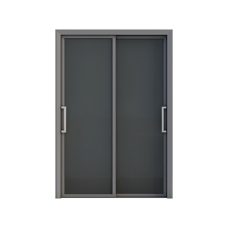 Factory Price Custom Size Soundproof balcony pvc sliding glass doors pvc doors and Windows