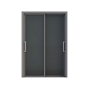 Factory Price Custom Size Soundproof balcony pvc sliding glass doors pvc doors and Windows