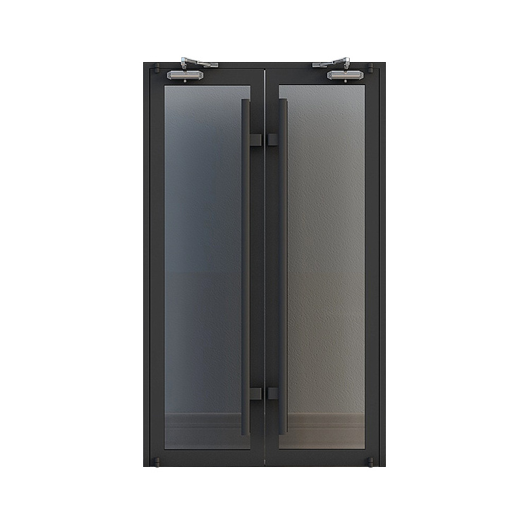 Factory custom direct modern plastic steel double glazed interior doors balcony Casement Doors