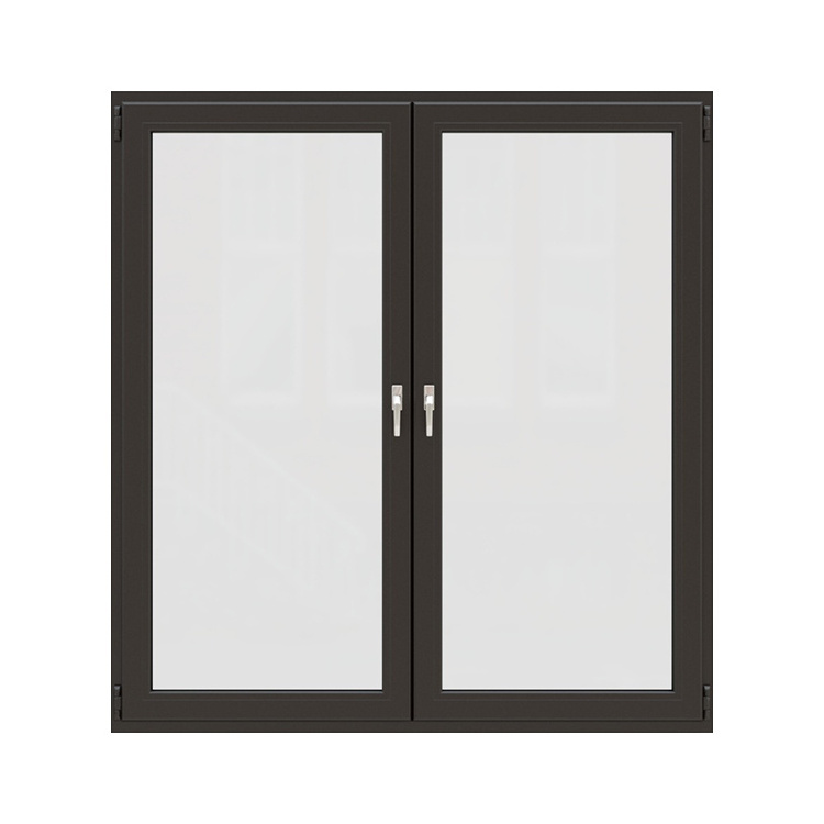 High quality new design window sound insulation window French pvc casement window