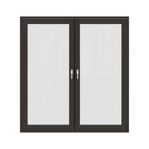 High quality new design window sound insulation window French pvc casement window