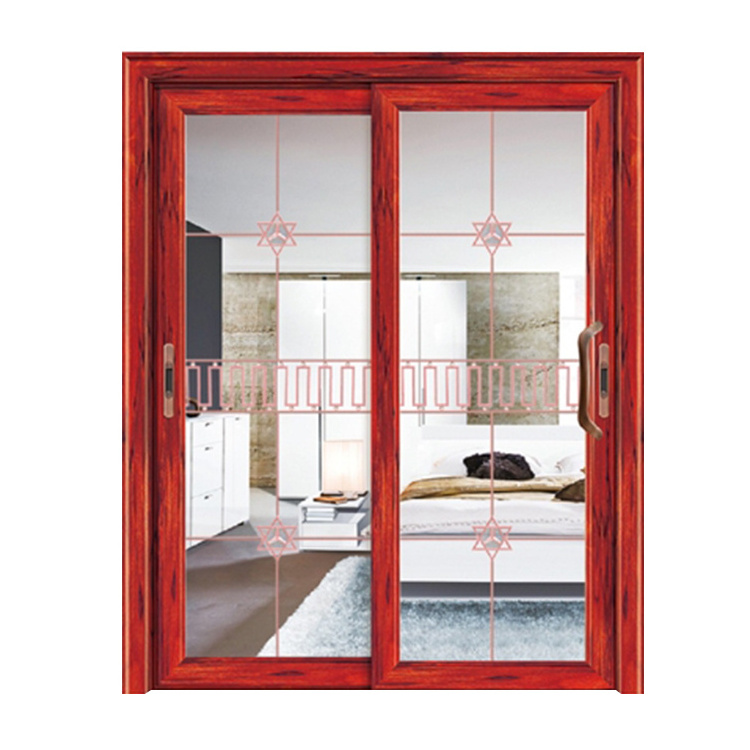 Factory Price Custom Size Soundproof balcony pvc sliding glass doors pvc doors and Windows