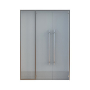 Factory custom direct modern plastic steel double glazed interior doors balcony Casement Doors