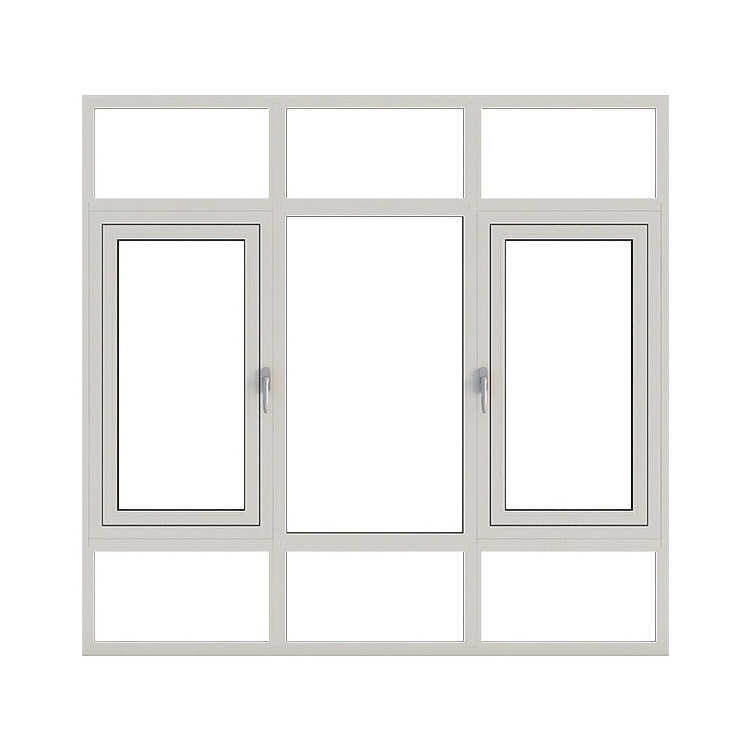 High quality aluminum window energy-saving heat broken double glazing casement window