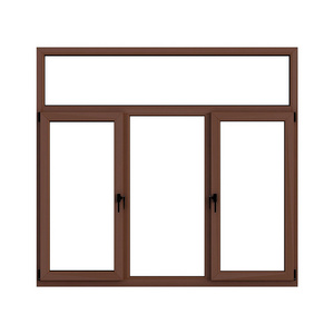 High quality aluminum window energy-saving heat broken double glazing casement window